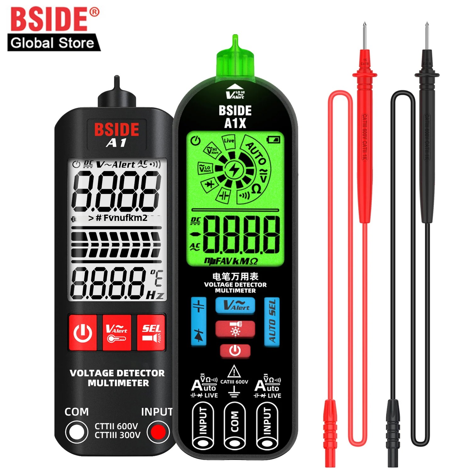 Usb Ammeter Tester - BSIDE A1/A1X 스마트 디지털 멀티미터 전자