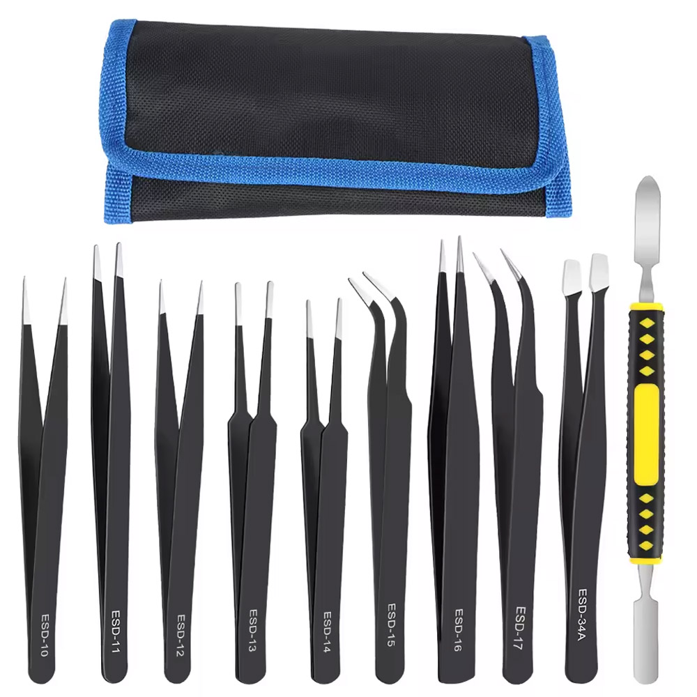 Electronics Repair Parts - 10개/세트 정밀 정전기 방지 곡선 및