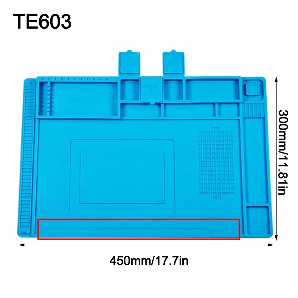 Electronics Repair Desk - 실리콘 납땜 스테이션 매트 정전기 방지