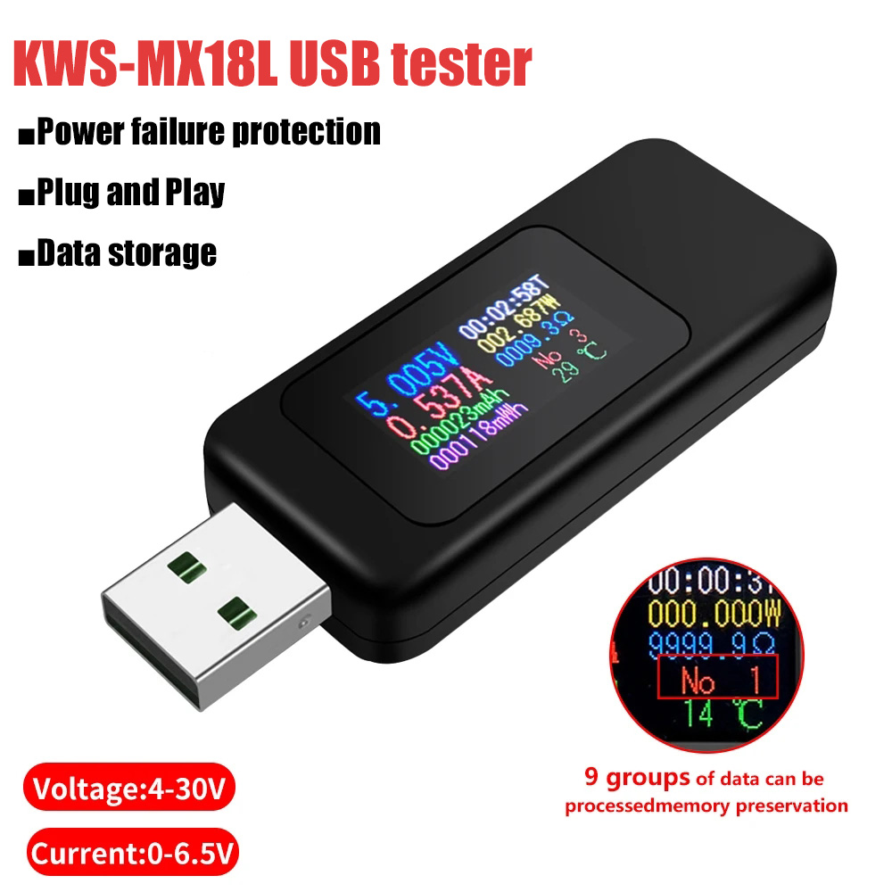 Usb Ammeter Tester - 10 in 1 USB 테스터 DC