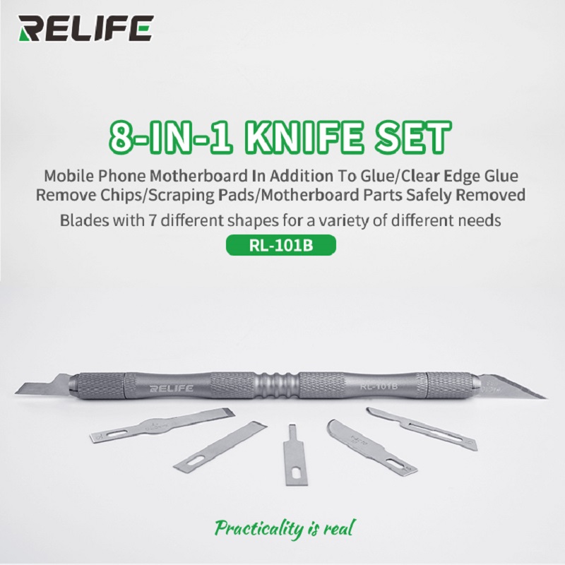 RELIFE RL-101B 8 인 1 나이프 세트, 휴 - Electronics Repair Business 리뷰 및 가격
