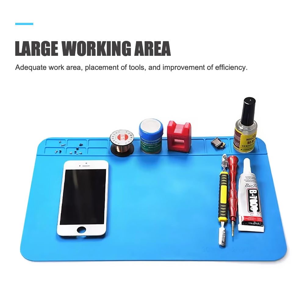 30cm x 20cm 납땜 매트 ESD 정전기 방지 내 - Electronics Repair Tools And Equipment 리뷰 및 가격