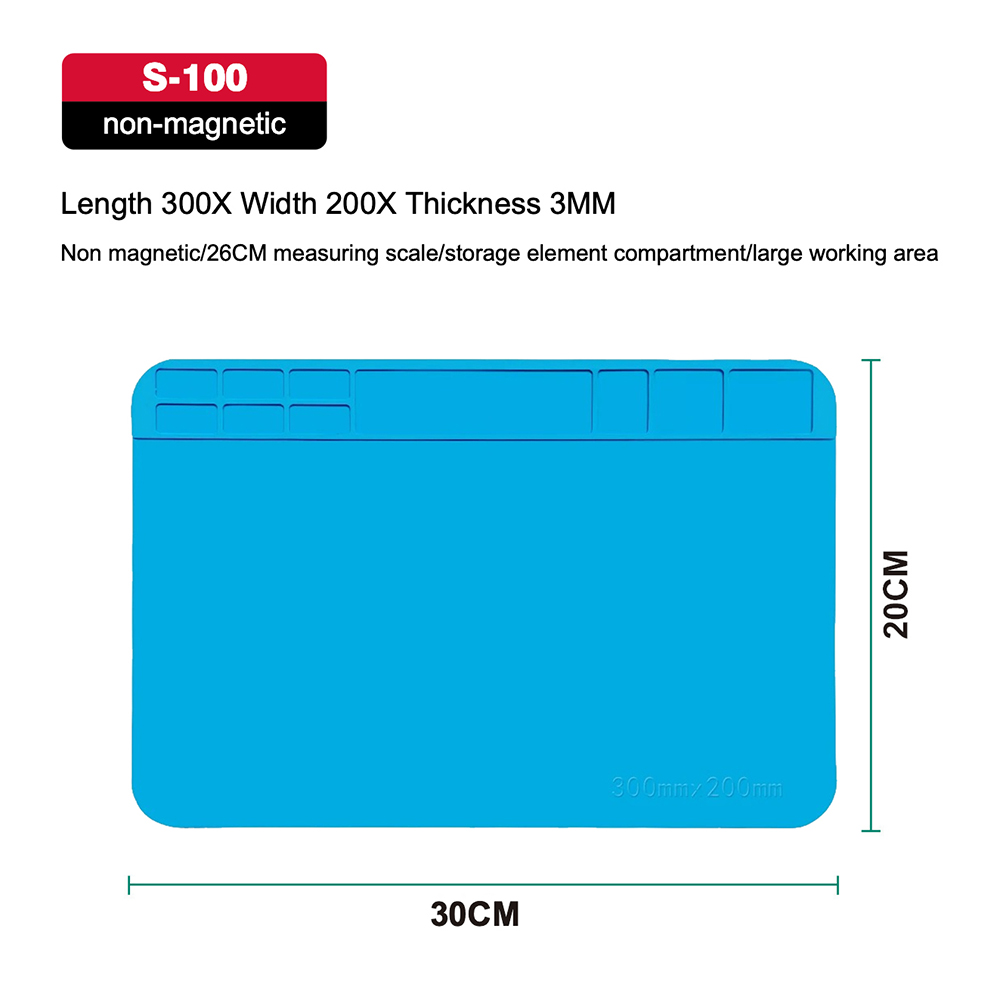 30cm x 20cm 납땜 매트 ESD 정전기 방지 내 - Electronics Repair Tools And Equipment 리뷰 및 가격