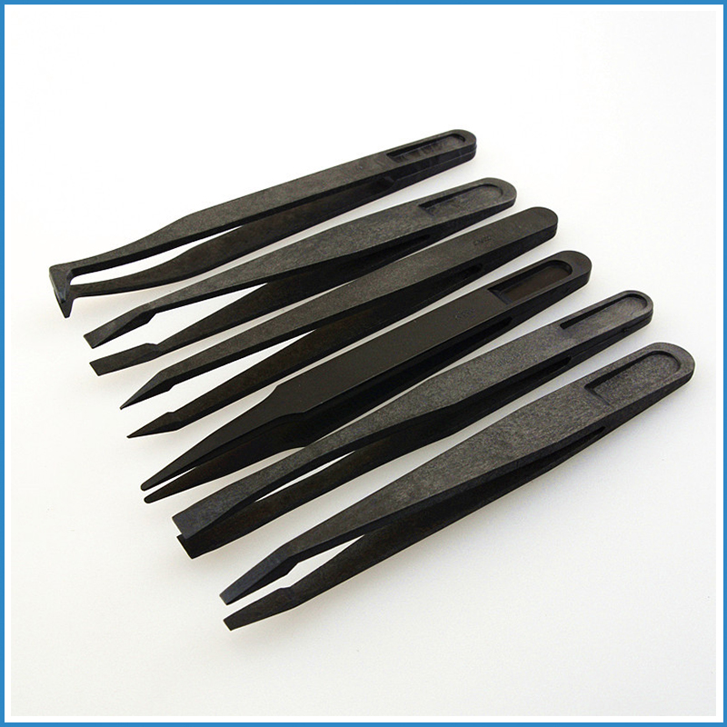 정전기 방지 탄소 섬유 핀셋 키트 ESD 플라스틱 핀셋 - Electronics Repair Tool Kit 리뷰 및 가격