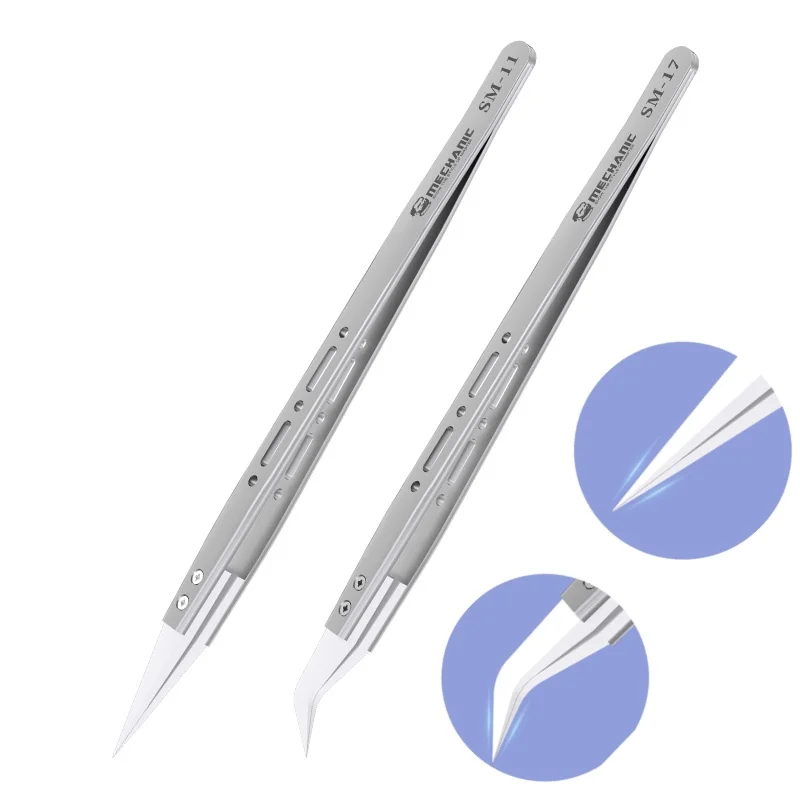 기계공 S 등급 세라믹 트위저, 비자성 정밀 절연 직선 - Electronics Repair Tool Kit 리뷰 및 가격