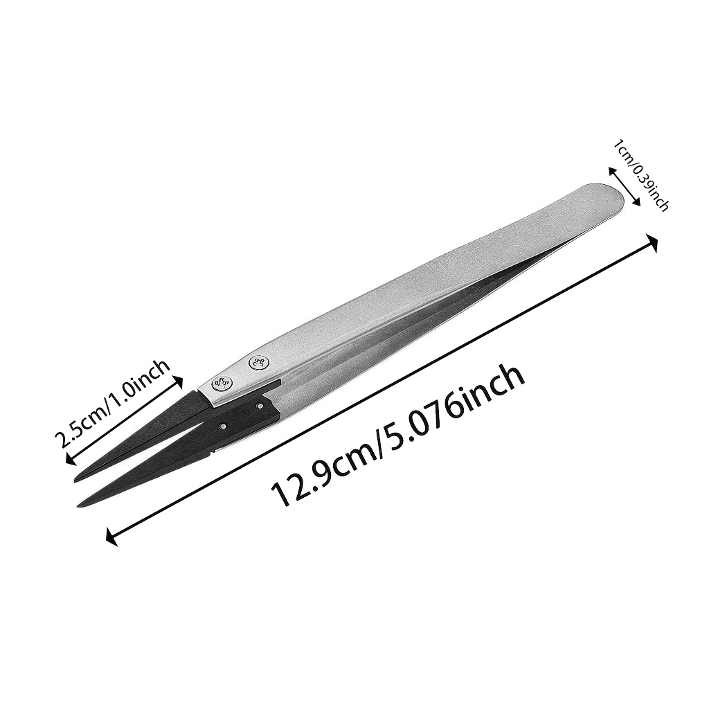 2개 ESD-259 정전기 방지 핀셋 세트 전자 제품  - Electronics Repair Tools And Equipment 리뷰 및 가격