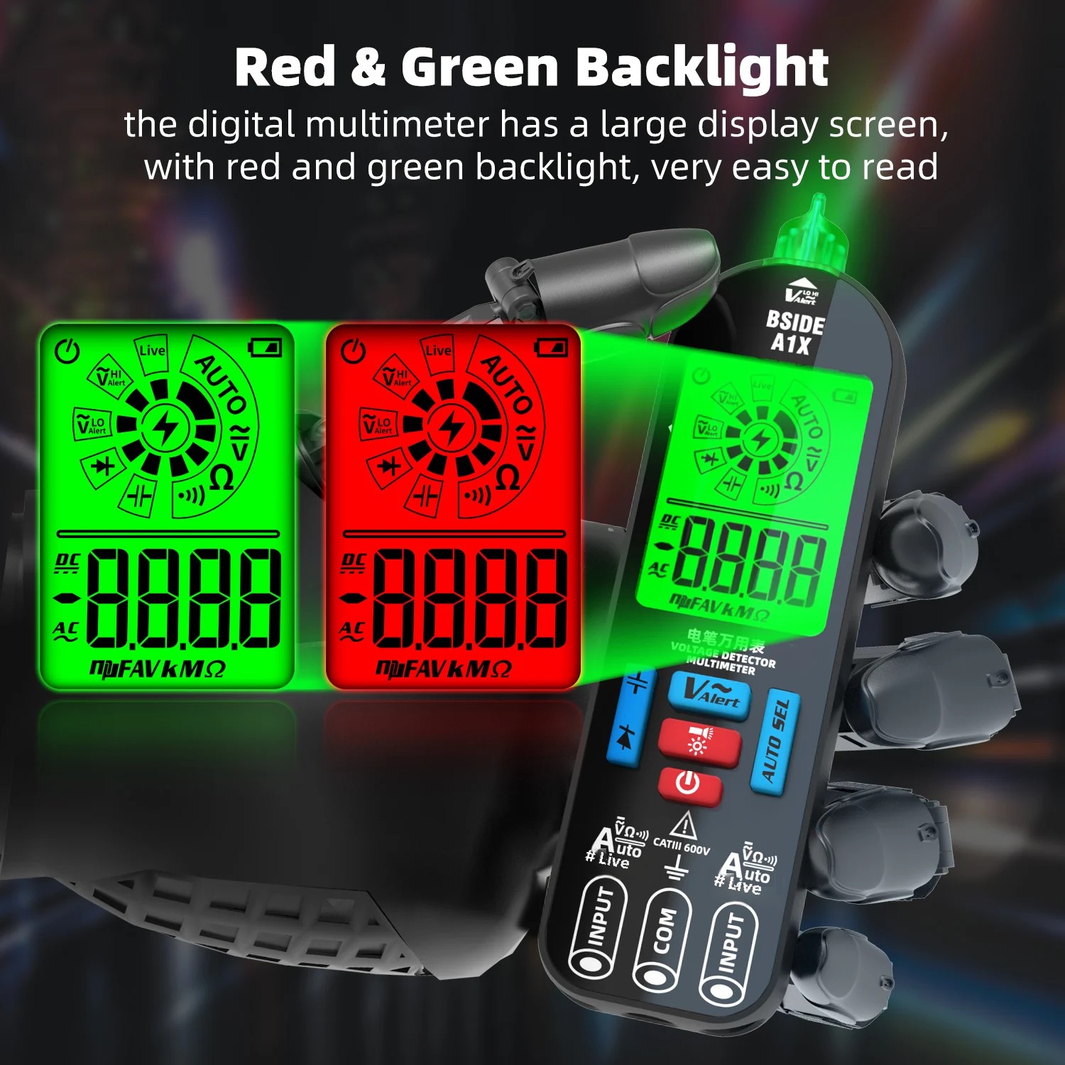 BSIDE A1/A1X 스마트 디지털 멀티미터 전자 U - Usb Ammeter Tester 리뷰 및 가격