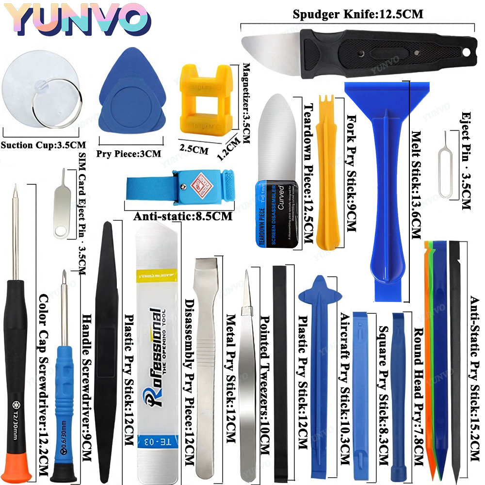 10-48개 정밀 자석 드라이버 세트 전문 전자 분해  - Electronics Repair Tool Kit 리뷰 및 가격