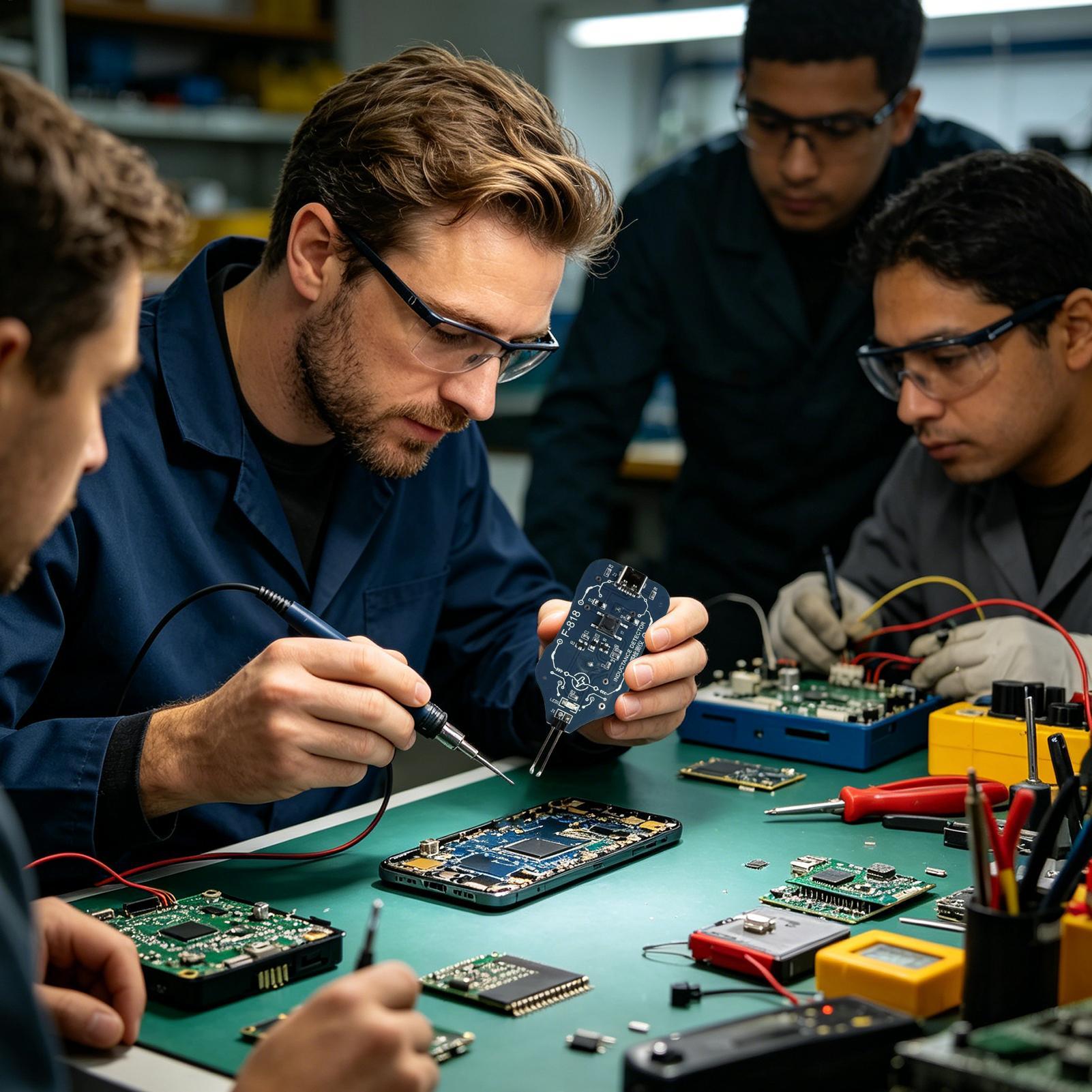인덕턴스 테스터 전기 감지기 초보자를 위한 인덕턴스 미 - Electronics Repair For Beginners 리뷰 및 가격
