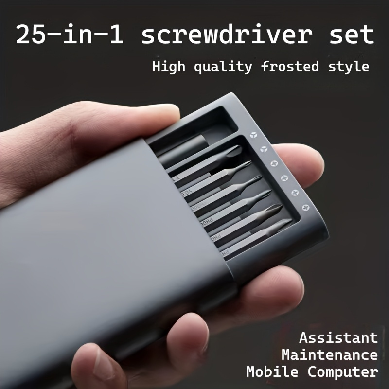 25-in-1 자석식 정밀 드라이버 세트 – 일자형 및 - Electronics Repair Glasses 리뷰 및 가격