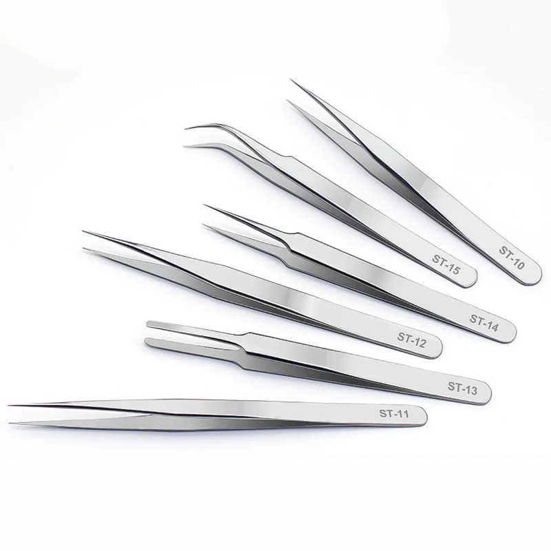 정밀 ESD 정전기 방지 핀셋 세트, 전자 수리 및 프 - Electronics Repair Tool Kit 리뷰 및 가격