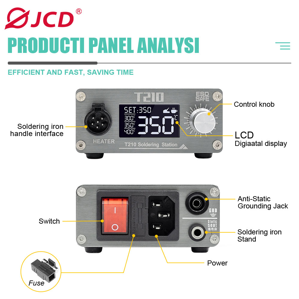 JCD T210 스마트 납땜 스테이션 디지털 용접 장비 - Electronics Repair Tools And Equipment 리뷰 및 가격