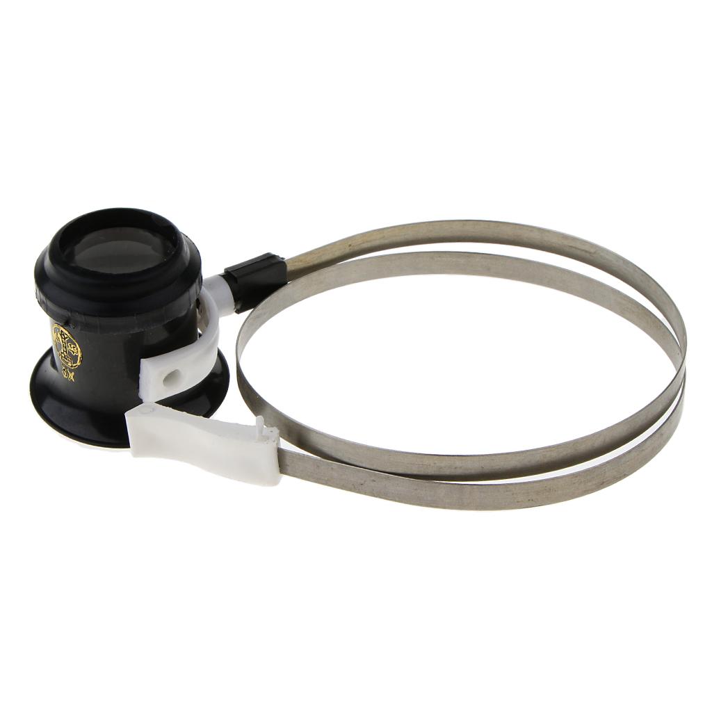 안경형 루페 휴대용 스테인리스 스틸 확대경 보석상 도구 - Electronics Repair Tools And Equipment 리뷰 및 가격