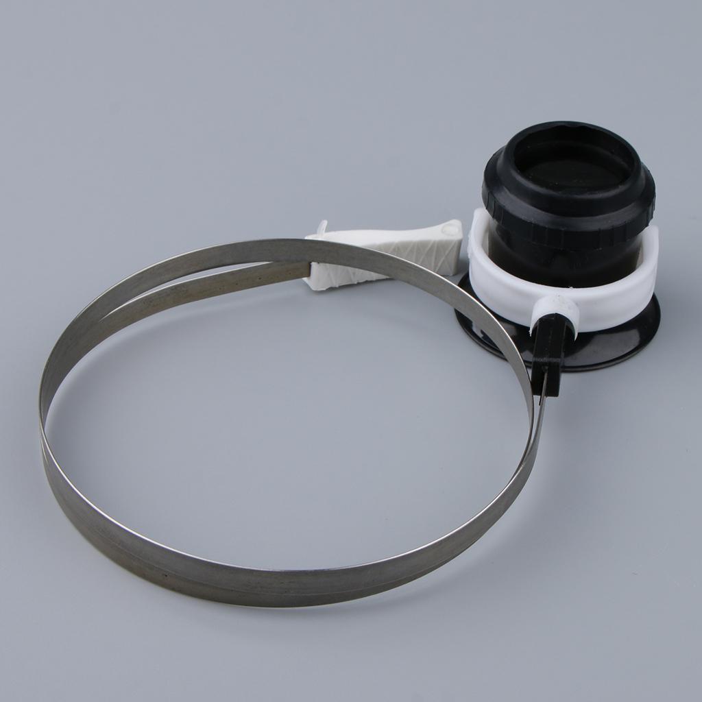 안경형 루페 휴대용 스테인리스 스틸 확대경 보석상 도구 - Electronics Repair Tools And Equipment 리뷰 및 가격