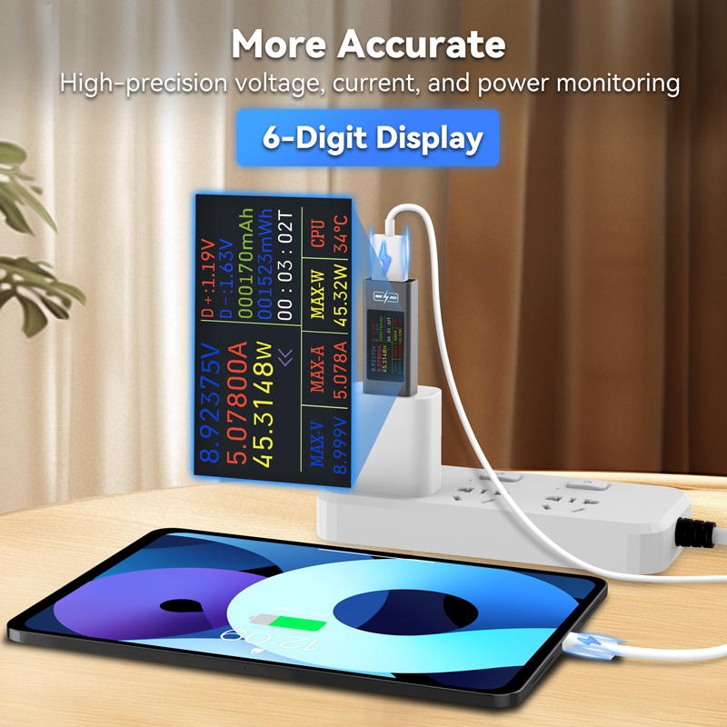 POROMETISTO UT01U USB 테스터 DC 전 - Usb Ammeter Tester 리뷰 및 가격