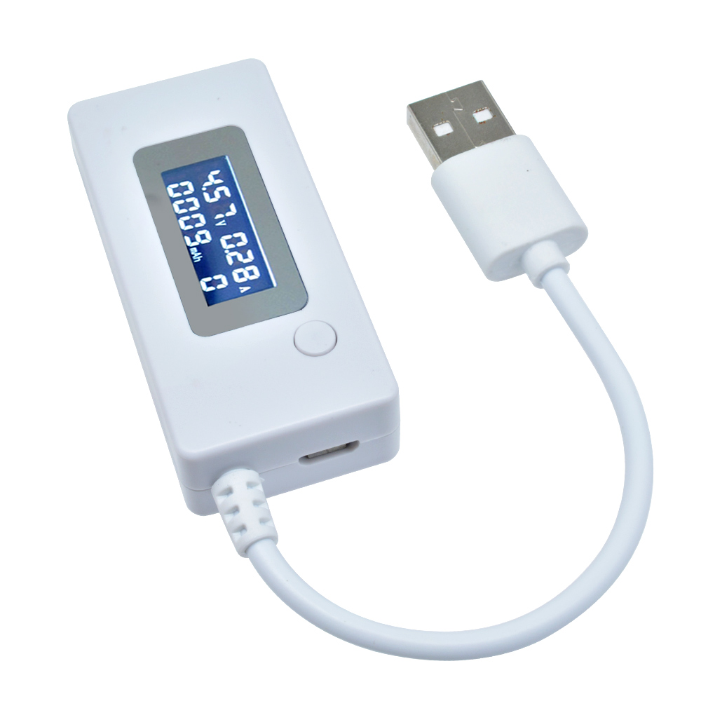 LCD 마이크로 USB 충전기 배터리 용량 전압 전류  - Usb Ammeter Tester 리뷰 및 가격