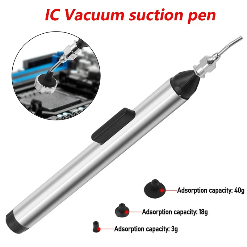 수동 진공 흡입 펜 키트 3 노즐 SMD IC 추출기  - Electronics Repair Business 리뷰 및 가격