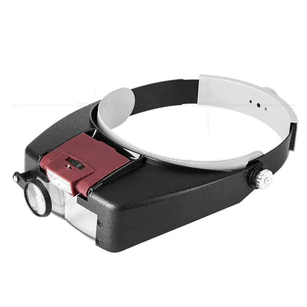 XMSJ 헤드밴드 확대경 안경 - 10배율 LED 조명 - Electronics Repair Glasses 리뷰 및 가격