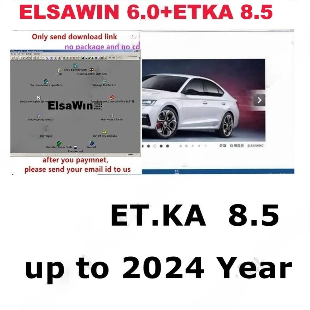 최신 자동차 수리 소프트웨어 Elsawin 6.0 &  - Electronics Repair Parts 리뷰 및 가격