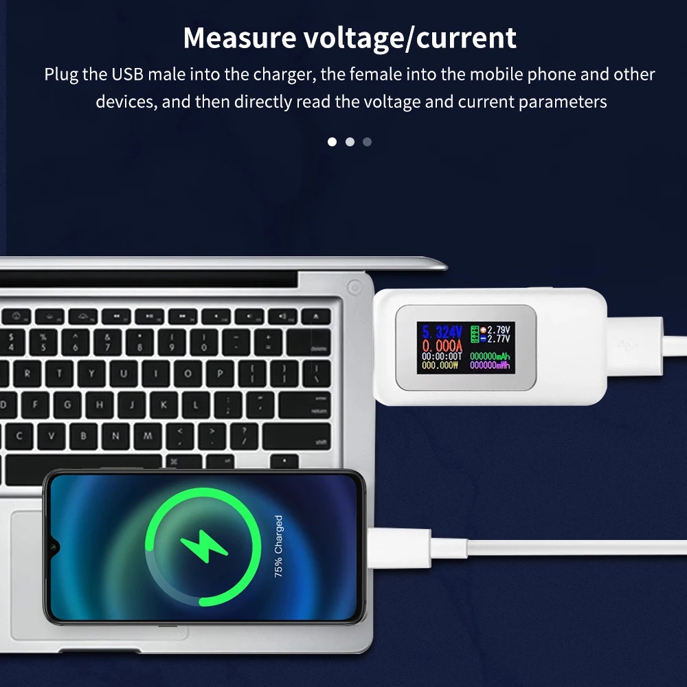 10 in 1 USB 테스터 DC 디지털 전압계 전류계 - Usb Ammeter Tester 리뷰 및 가격