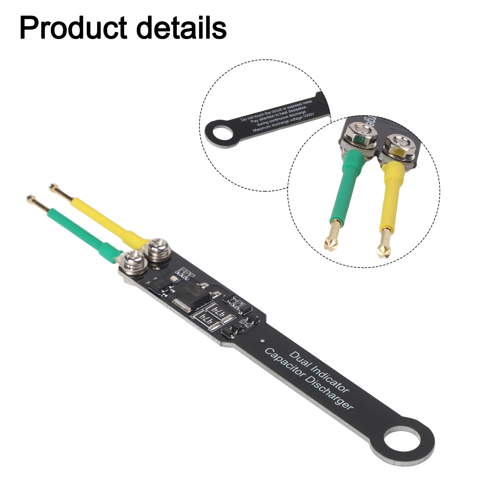고전압 커패시터 방전 펜 1000V MOS 튜브 AC  - Electronics Repair Youtube 리뷰 및 가격