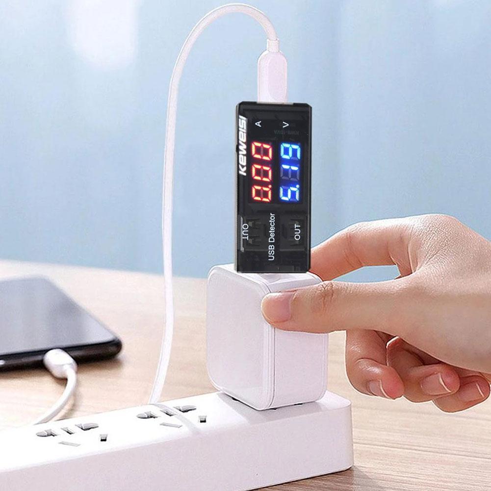 듀얼 디지털 USB 전류 전압 3-9V 0-5A 충전  - Usb Ammeter Tester 리뷰 및 가격